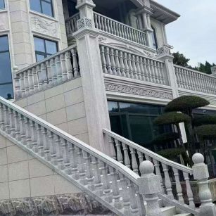 青海 芝麻白别墅，栏杆