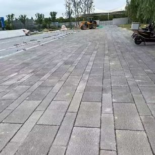 青海仿古石铺装效果