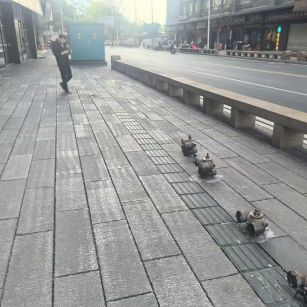 青海仿古石铺装效果