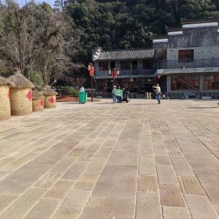 青海仿古石铺装效果