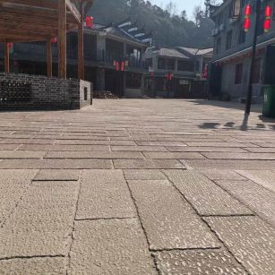 青海仿古石铺装效果