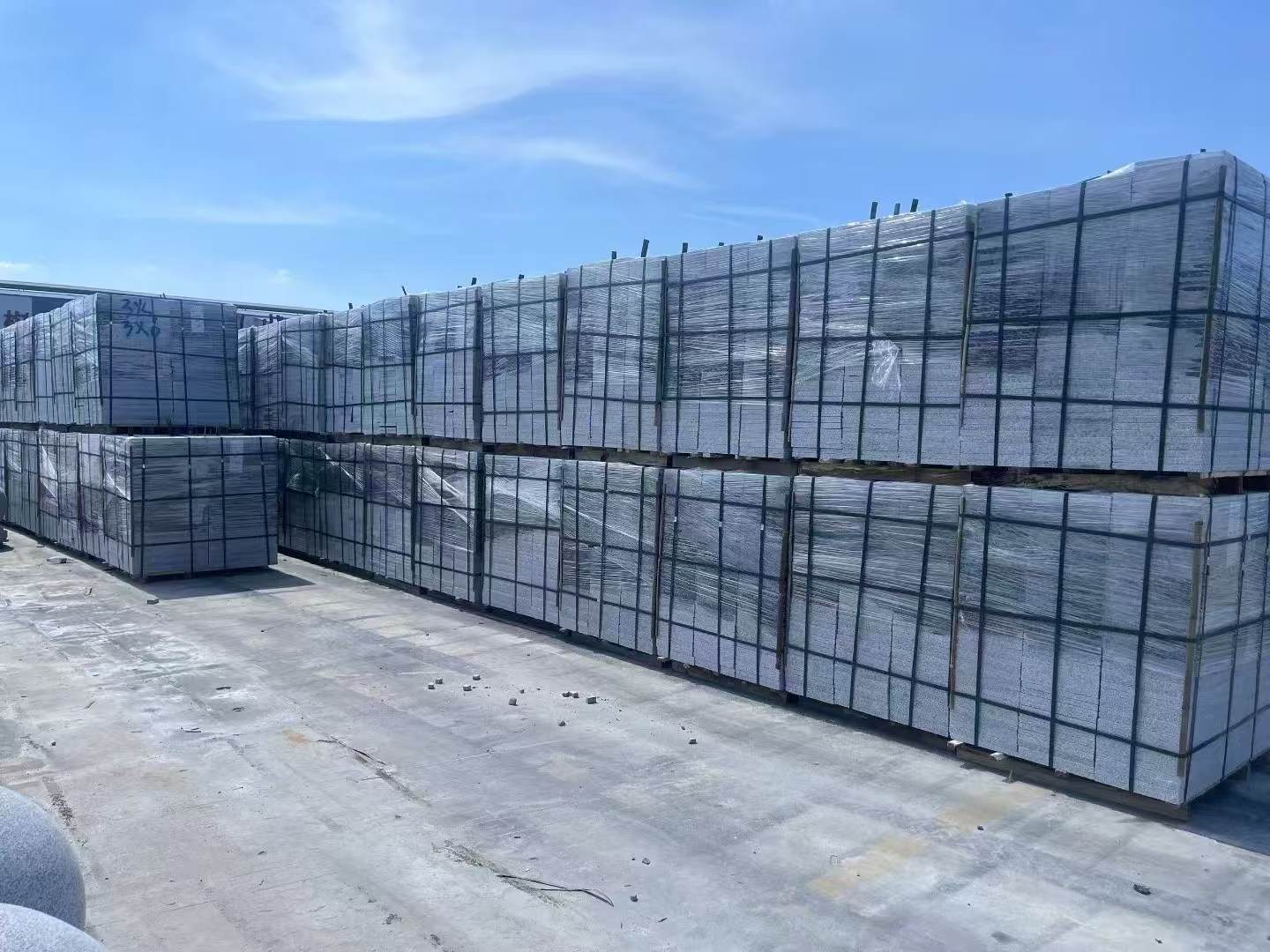 青海 芝麻白火烧成品300*600地铺料，大量现货，物美价廉