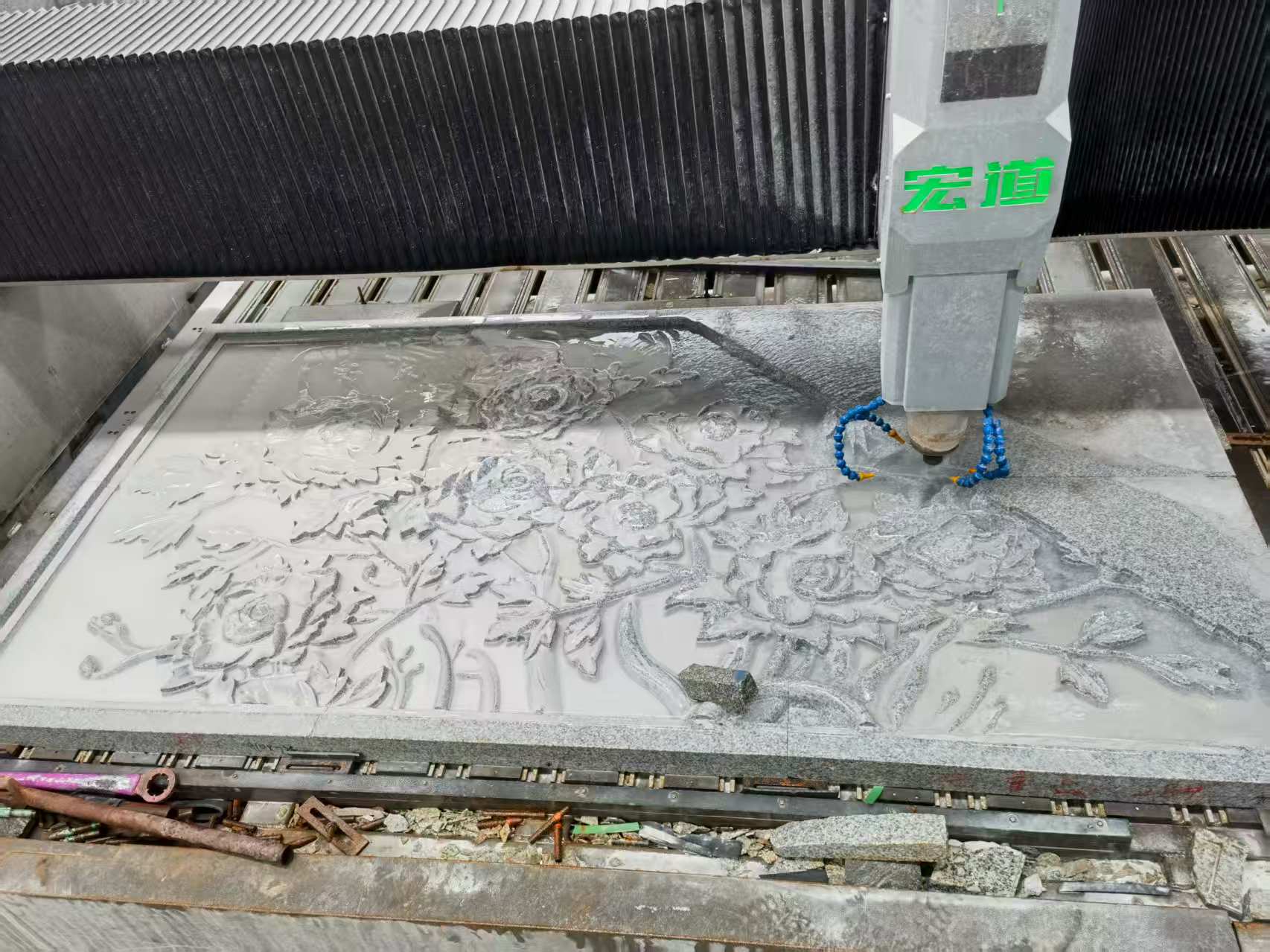 青海 别墅墙面石材雕刻